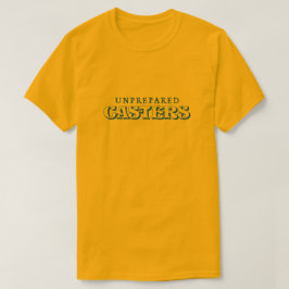 Camiseta Tee Do Logotipo De Casters Não Preparado - Escuro