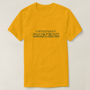 Camiseta Tee Do Logotipo De Casters Não Preparado - Escuro