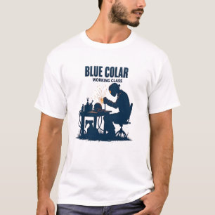 Camiseta Tee do Orgulho de Soldadura da Classe de Trabalho