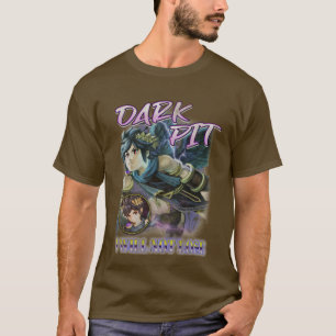 Camiseta Tee do Rapper Vintage - Pit Negro