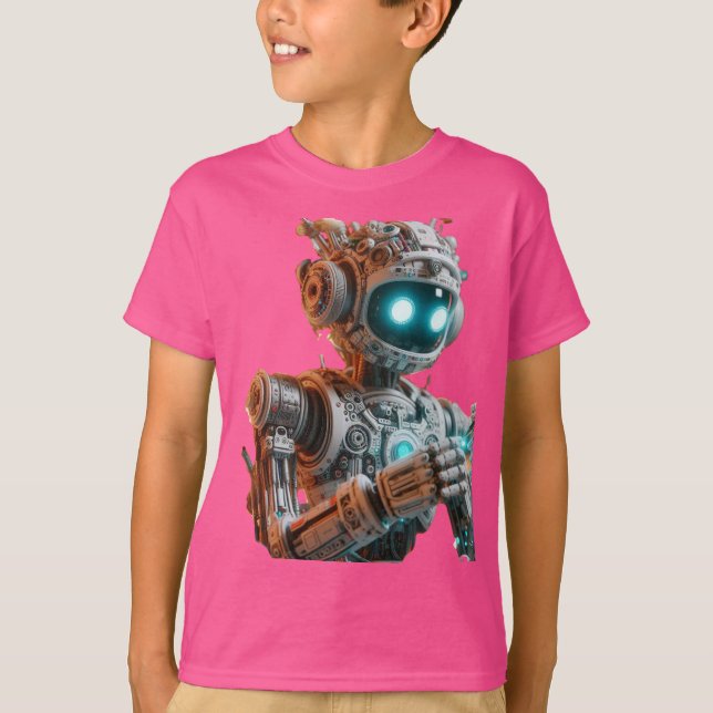 Camiseta Tee do RoboTech Explorer (Frente)