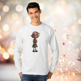 Camiseta Tee dos Homens da Vovó de Natal