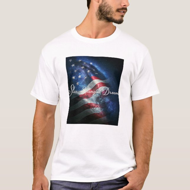 Camiseta Tee dos Sonhos com Espingarda Estelar (Frente)