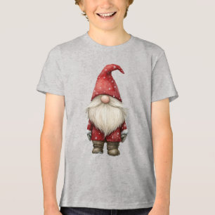 Camiseta Tee Elf de Natal para Crianças - Pequeno Auxiliar 