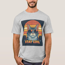 Tee Gato "Legal", Retro Distante - Estilo 80s