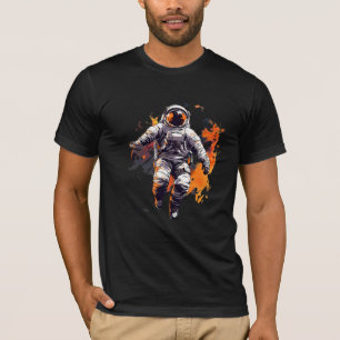 Camiseta Tee Gráfico Astronauta