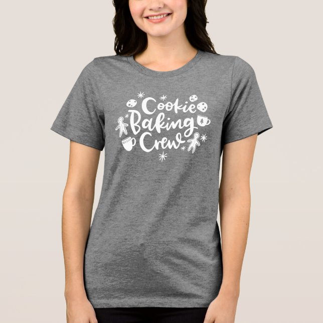 Camiseta Tee Gráfico da Tripulação de Cookie (Frente)