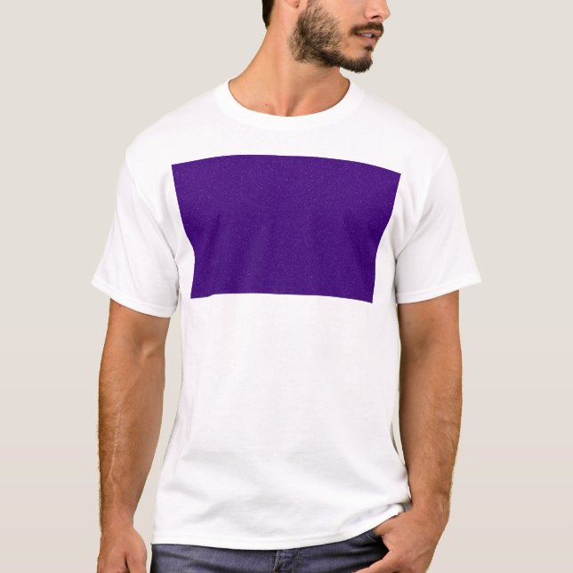 Camiseta Tee Gráfico de Ruído Roxo do Peito Superior - Pers (Frente)