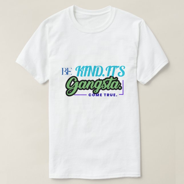 Camiseta Tee Gráfico de Vibes Positivo (Frente do Design)