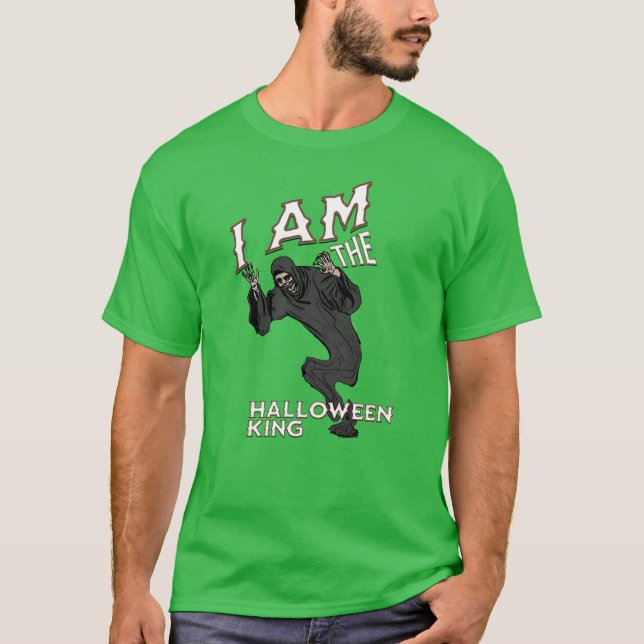 Camiseta Tee Halloween King amigo (Frente)