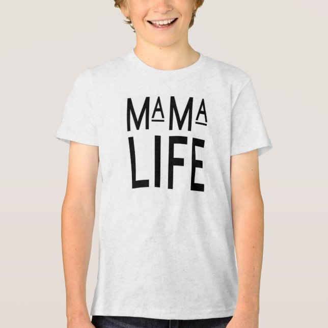 Camiseta Tee "Mama Life" (Frente)