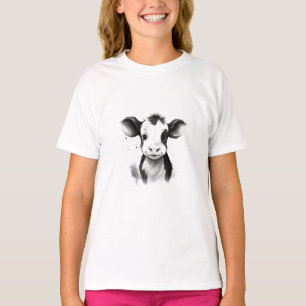 Camiseta 👕 "Tee Moo-Velous" - Impressão de Vaca - 👕 🐄