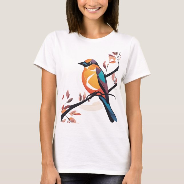 Camiseta Tee Perch Contemporâneo (Frente)