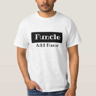 Camiseta Tee Personalizado do Funcle (em cores claras)