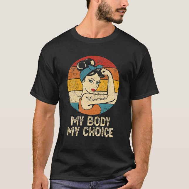 Camiseta Tee Retron My Body My Choice Tee No Va (Frente)