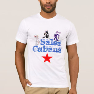 Camiseta Tee-shirt salsa Cubana