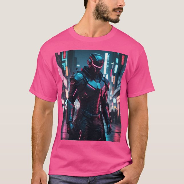 Camiseta Tee-shirts robot samouraï  (Frente)