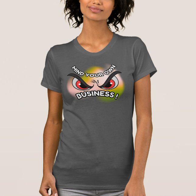 Camiseta Tee Slim Ajustado : Cuidado Com O Seu (asfalto) (Frente)