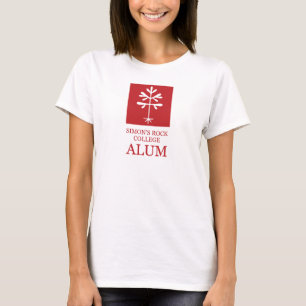 Camiseta Tee "SRC Alum", cortado por mulheres, em vermelho