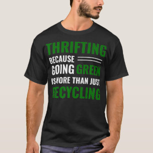 Camiseta Tee Thrifter de Reciclagem Emocionante Seja Premiu
