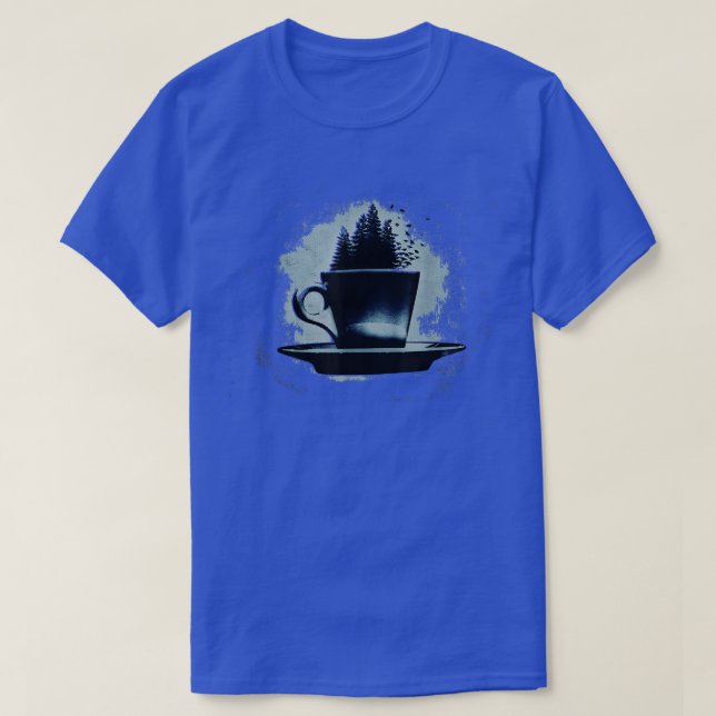 Camiseta TeeCoffee Graphic Grind Diário (Frente do Design)