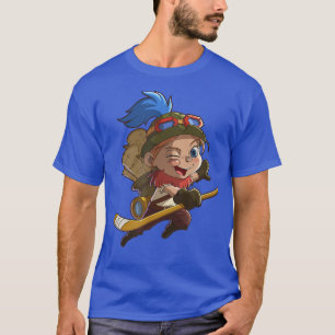 Camiseta Teemo de Cartoon Bonito