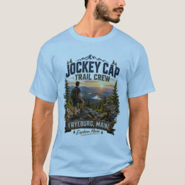 Camiseta Teen Jockey Cap Trail Crew Fryeburg Maine