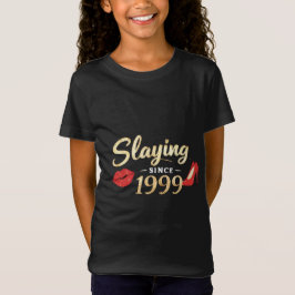 Camiseta Teen para Aniversariante “Destruindo desd