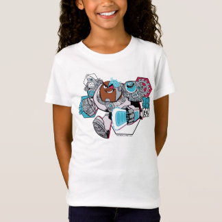 Camiseta Teen Titans Go! | Gráfico Arsenal de Cyborg