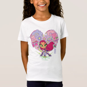 Camiseta Teen Titans Go! Gráfico de Almofadas do Coração