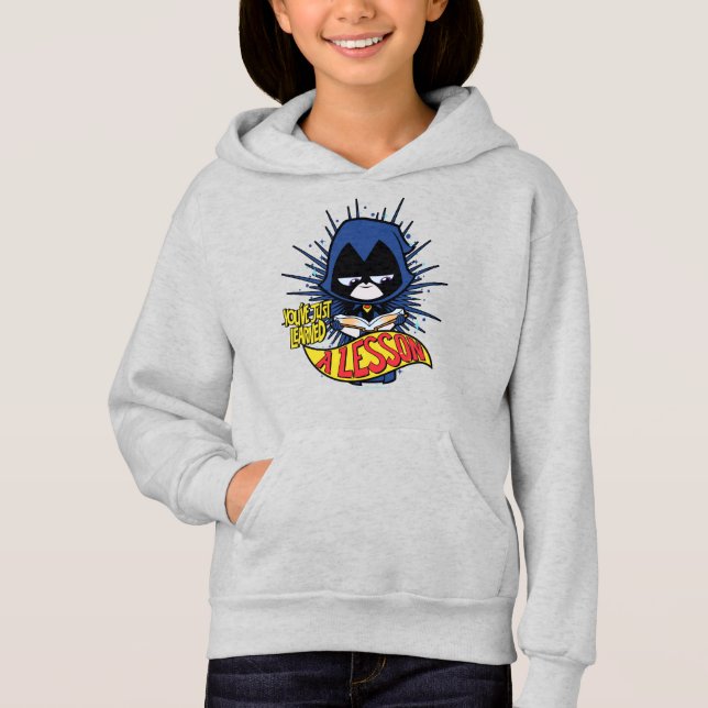 Camiseta Teen Titans Go! | Raven "Aprendeu Uma Lição" (Frente)
