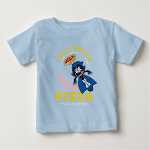Camiseta Teen Titans Go! Raven "Truth Justice Pizza"