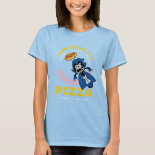 Camiseta Teen Titans Go! Raven "Truth Justice Pizza"