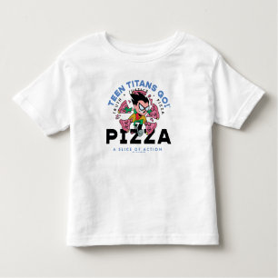 Camiseta Teen Titans Go! Robin "Truth Justice Pizza"
