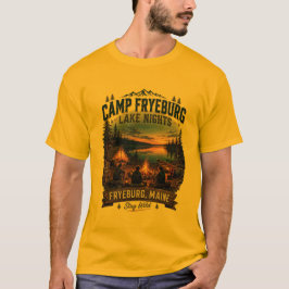 Camiseta Teenager Noites de Lago Camp Fryeburg