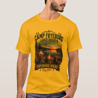 Camiseta Teenager Noites de Lago Camp Fryeburg
