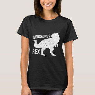 Camiseta Teensaurus Rex Dinosaur Paleontólogo Dino L
