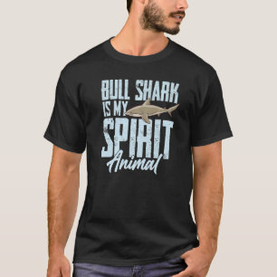 Camiseta Teerão de Tubarão-Touro Oceano Animal