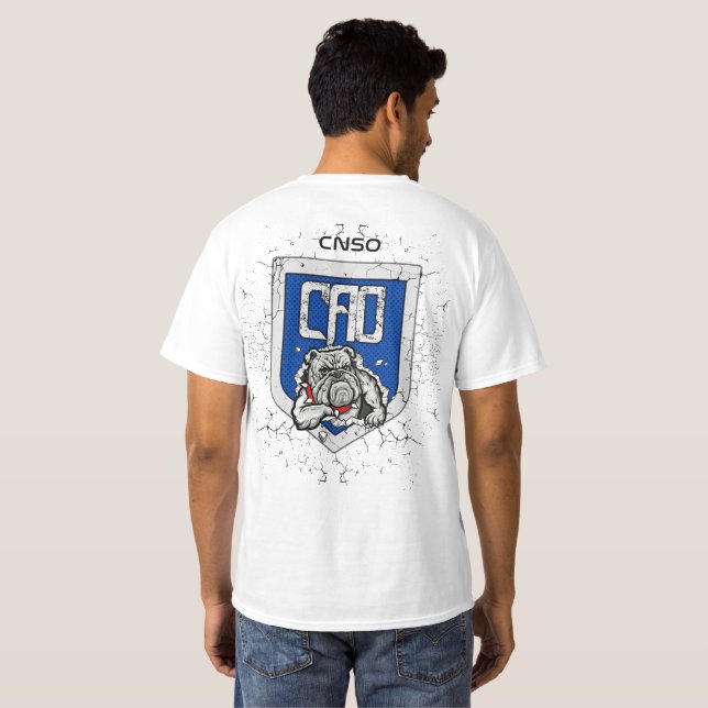 CAMISETA TEESHIRT BLANC CAO (Parte Traseira Completa)