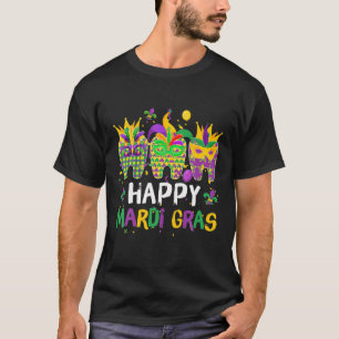 Camiseta Teeth Jester Mask Dental Hygiene Happy Mardi Gras