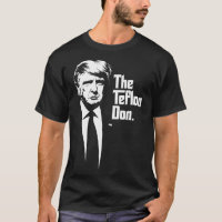 Teflon Don Trump Arte Icônica Monocromática