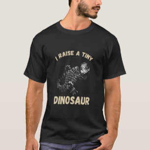 Camiseta Tegu Eu Criei Um Pequeno Dinossauro Réptil Tegu Li