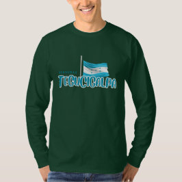 Camiseta Tegucigalpa com Bandeira de Honduras