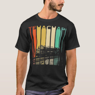 Camiseta Tehachapi California Mountain Retro Railroad
