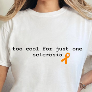 Camiseta teia guerreira da esclerose múltipla, consciência