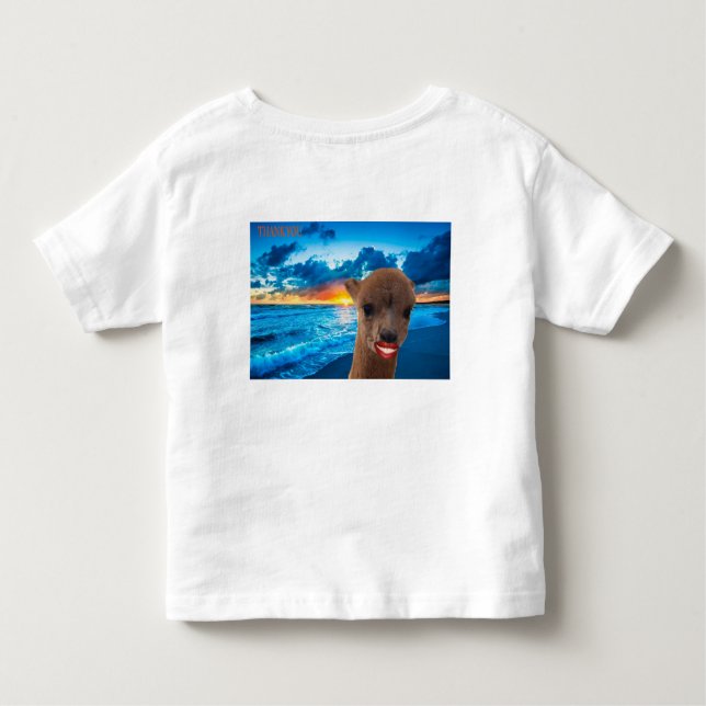 Camiseta teia infantil (Verso)
