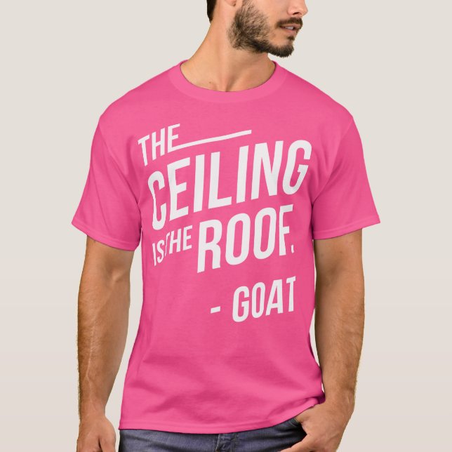 Camiseta Teiling Roof Goat North Carolina (Azul Ou Negro) (Frente)