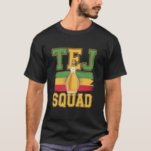 Camiseta Tej Squad Roupa para Produtos de Bebida Tea Etíope