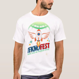 Camiseta TEKNOFEST Rocket Design - Aviação e tecnologia