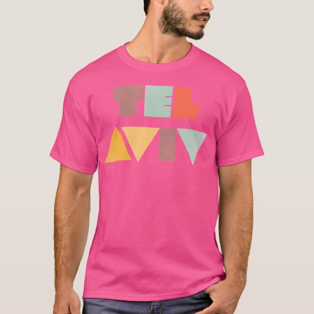 Camiseta Tel Aviv Vintage (Frente)
